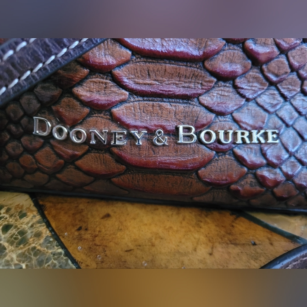 Dooney & Bourke Brown Crossbody Bag - Picture 8 of 10